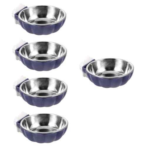HANABASS 5St hängende Haustierschüssel Häschen-Feeder hängender Hundenapf pet Feeder pet Supplies Zwinger Katzennapf hängender katzenfutterautomat Kaninchen-Hundenapf Rostfreier Stahl HANABASS 5St hängende Haustierschüssel Häschen-Feeder hängender Hundenapf pet Feeder pet Supplies Zwinger Katzennapf hängender katzenfutterautomat Kaninchen-Hundenapf Rostfreier Stahl von HANABASS
