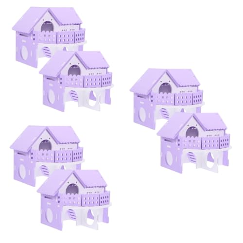 HANABASS 3 Sets Meerschweinchen-tierheim Kleintier-versteck Hamsterhaus Versteck Rattenhaus Wohnkultur 2 Stück * 3 HANABASS 3 Sets Meerschweinchen-tierheim Kleintier-versteck Hamsterhaus Versteck Rattenhaus Wohnkultur 2 Stück * 3 von HANABASS