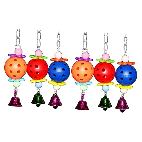 HANABASS 6 STK Vogelspielzeug Kauspielzeug Papageienkäfigspielzeug Papageienkäfige Für Große Vögel Ara-käfig Spielzeug Für Sittiche Käfig Hängendes Spielzeug Papageienspielzeug Vogelzubehör HANABASS 6 STK Vogelspielzeug Kauspielzeug Papageienkäfigspielzeug Papageienkäfige Für Große Vögel Ara-käfig Spielzeug Für Sittiche Käfig Hängendes Spielzeug Papageienspielzeug Vogelzubehör von HANABASS