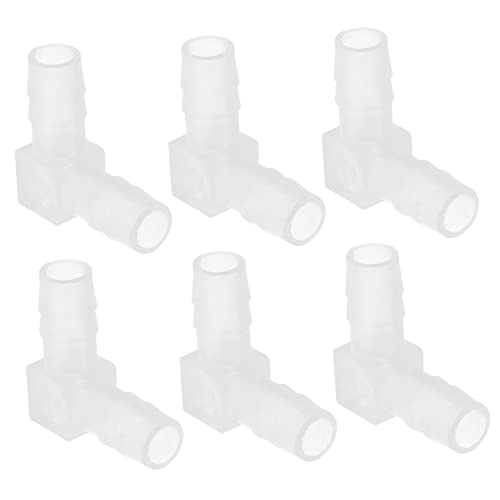 HANABASS 6 Stück Fittings für Schlauchtüllen Schlauch-Schnellkupplung Leitung Adapter Schlauchwagen abgewinkelt gummischlauch ölpfeife 90-Grad-Schlauchanschlüsse rechtwinklige Anschlüsse von HANABASS