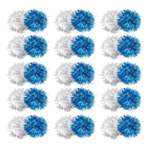 HANABASS 60 Stück Interaktive Glitzerbälle Katzenspielzeug Große Pompons Knisterbälle Multifunktional für Spiel und Bewegung Fördert und Aktivität HANABASS 60 Stück Interaktive Glitzerbälle Katzenspielzeug Große Pompons Knisterbälle Multifunktional für Spiel und Bewegung Fördert und Aktivität von HANABASS