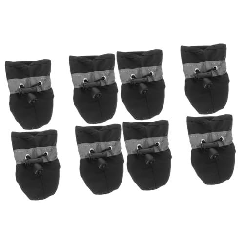 HANABASS 8 STK Hundeschuhe The prot pet Supplies Non-Slip Schuhe für Hunde Dog Boots paw paw Haustiere Haustierschuhe für Regen Hundestiefel für Regen Haustierschuhe mit Kordelzug Stoff HANABASS 8 STK Hundeschuhe The prot pet Supplies Non-Slip Schuhe für Hunde Dog Boots paw paw Haustiere Haustierschuhe für Regen Hundestiefel für Regen Haustierschuhe mit Kordelzug Stoff von HANABASS