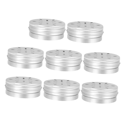 HANABASS 8 Stück Duftbox für Hundetraining Nasenarbeitsdosen Hundetrainingsdosen aus Aluminium Duftdose für Hundetraining Duftdosen aus Aluminium Hundenasenbehälter Silver HANABASS 8 Stück Duftbox für Hundetraining Nasenarbeitsdosen Hundetrainingsdosen aus Aluminium Duftdose für Hundetraining Duftdosen aus Aluminium Hundenasenbehälter Silver von HANABASS