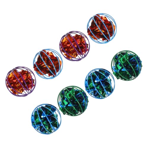 HANABASS 8Stücke Crinkle Katzenspielzeug Aus Interaktive Knisterbälle Für Katzen Fördert Spielverhalten Und Fitness Sicheres Material Für Langanhaltenden Spaß HANABASS 8Stücke Crinkle Katzenspielzeug Aus Interaktive Knisterbälle Für Katzen Fördert Spielverhalten Und Fitness Sicheres Material Für Langanhaltenden Spaß von HANABASS