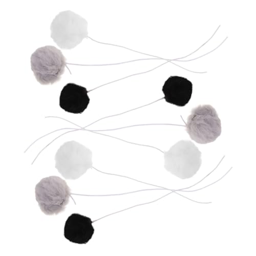 HANABASS 9 Stück Katzenkratzbaum-Plüschball Katzenfedern Ball Kätzchen Plüschbälle Katze Fuzzy Bälle Innenkätzchenspielzeug Katzenfedern Ball Kätzchen Elastisches Seil HANABASS 9 Stück Katzenkratzbaum-Plüschball Katzenfedern Ball Kätzchen Plüschbälle Katze Fuzzy Bälle Innenkätzchenspielzeug Katzenfedern Ball Kätzchen Elastisches Seil von HANABASS