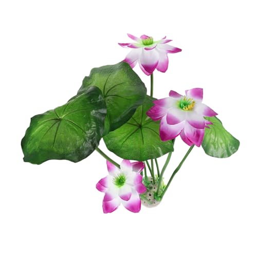 HANABASS Aquarium Aquarienpflanzen aus Seide Künstliche Aquarienpflanzen Künstliche Aquarienblumen Künstliche Meerespflanzen Zubehör für Aquarien Plastik Violett HANABASS Aquarium Aquarienpflanzen aus Seide Künstliche Aquarienpflanzen Künstliche Aquarienblumen Künstliche Meerespflanzen Zubehör für Aquarien Plastik Violett von HANABASS