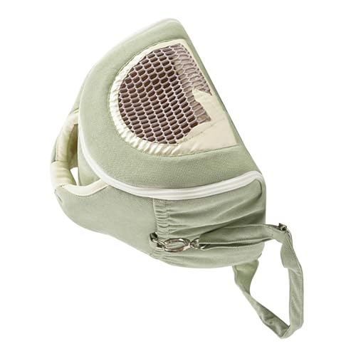 HANABASS Atmungsaktive Haustier-Tragetasche Grün Kleine Tier Tragetasche mit Wärmeisolierung und Belüftung Schultertasche für Meerschweinchen Hamster Ratten und Outdoor Transport HANABASS Atmungsaktive Haustier-Tragetasche Grün Kleine Tier Tragetasche mit Wärmeisolierung und Belüftung Schultertasche für Meerschweinchen Hamster Ratten und Outdoor Transport von HANABASS
