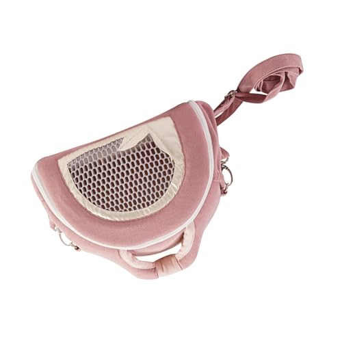 HANABASS Atmungsaktive Kleine Tier-transporttasche mit Plüschfutter Anti-Verlust-Design Schultertasche für Hamster Rennmäuse Meerschweinchen für Outdoor-Reisen und Spaziergänge HANABASS Atmungsaktive Kleine Tier-transporttasche mit Plüschfutter Anti-Verlust-Design Schultertasche für Hamster Rennmäuse Meerschweinchen für Outdoor-Reisen und Spaziergänge von HANABASS