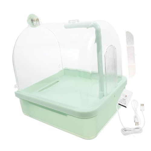 HANABASS Automatische Vogelbadewanne Kleiner Vogelkäfig Haustierbadewanne Vogelkäfig Für Den Innenbereich Vogelheizung Wellensittichbadewanne Wellensittich Wasserbrunnenbad HANABASS Automatische Vogelbadewanne Kleiner Vogelkäfig Haustierbadewanne Vogelkäfig Für Den Innenbereich Vogelheizung Wellensittichbadewanne Wellensittich Wasserbrunnenbad von HANABASS