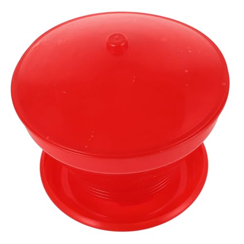 HANABASS Große Kapazität Huhn Feeder Waterer 6l Kunststoff Küken Feeder Einfach Zu Bedienen Rote Farbe HANABASS Große Kapazität Huhn Feeder Waterer 6l Kunststoff Küken Feeder Einfach Zu Bedienen Rote Farbe von HANABASS