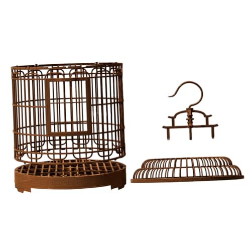HANABASS Birdcage Villa Vogelkäfige Für Papageien Lovebird Reiseträger Kleiner Papageienkäfig Lovebird Käfig Kleine Vogelträger Wildvogel Babyträger Papageien Vogelkäfig Kunststoff HANABASS Birdcage Villa Vogelkäfige Für Papageien Lovebird Reiseträger Kleiner Papageienkäfig Lovebird Käfig Kleine Vogelträger Wildvogel Babyträger Papageien Vogelkäfig Kunststoff von HANABASS