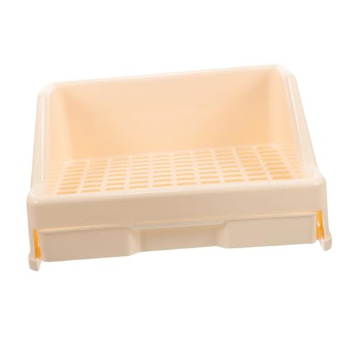 HANABASS Box Anti Dreh Töpfchen Hamstertöpfchen Hamstertoilette Töpfchen Für Käfig Haustiertoilette Katzentoilette Kotablage Häschen Indoor Häschentoilette Training Toilettensitz Beige HANABASS Box Anti Dreh Töpfchen Hamstertöpfchen Hamstertoilette Töpfchen Für Käfig Haustiertoilette Katzentoilette Kotablage Häschen Indoor Häschentoilette Training Toilettensitz Beige von HANABASS