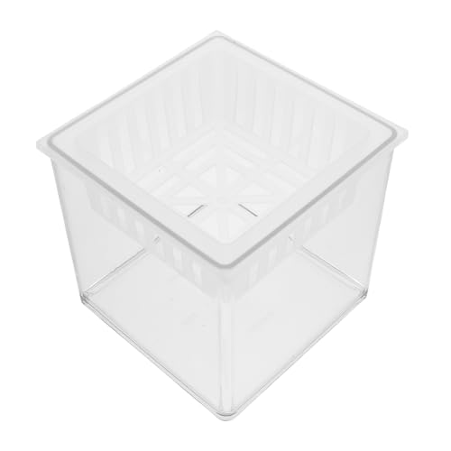 HANABASS Aquarium Quadratisch Aus Kunststoff Für Wasserpflanzen Und Fische Für Kampffische Dekoratives Heimaquarium Mit Pflanzkorb Für Schreibtisch Und Zuhause HANABASS Aquarium Quadratisch Aus Kunststoff Für Wasserpflanzen Und Fische Für Kampffische Dekoratives Heimaquarium Mit Pflanzkorb Für Schreibtisch Und Zuhause von HANABASS