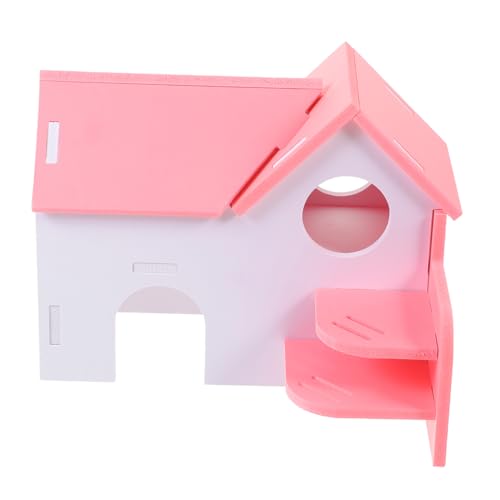 HANABASS Bunte Kleine Hausverstecke Häuser Meerschweinchenversteck Versteck Meerschweinchenhöhle Bett Hamsterhütte Meerschweinchenhaus Meerschweinchenhütte Versteck Meerschweinchen Zeug von HANABASS