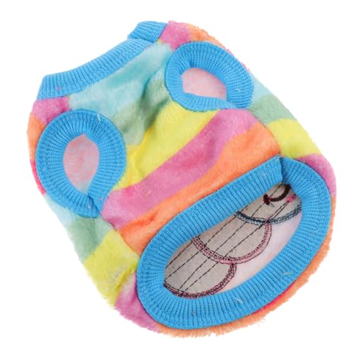 HANABASS Cartoon-welpenweste Warme Flanell-hundekleidung Französisches Outfit Chihuahua Haustierkleidung Größe XXS HANABASS Cartoon-welpenweste Warme Flanell-hundekleidung Französisches Outfit Chihuahua Haustierkleidung Größe XXS von HANABASS