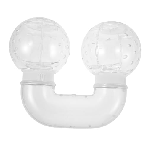 HANABASS DIY Modulares Spieltunnel für Kleintiere Leichter Transparenter Plastik Rohr für Hamster Chinchillas und Haustiere Fördert Erkundung und Bewegung HANABASS DIY Modulares Spieltunnel für Kleintiere Leichter Transparenter Plastik Rohr für Hamster Chinchillas und Haustiere Fördert Erkundung und Bewegung von HANABASS