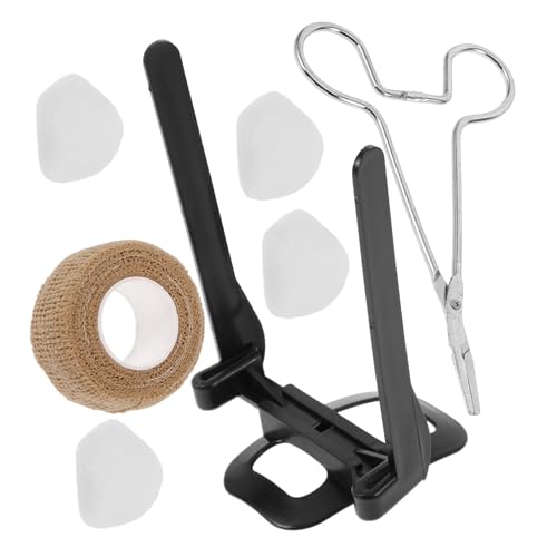 HANABASS Dog Ear Correction mit Standhilfe Strapazierfähiges Hundear halterungs Tool für Welpen und Große Hunde Inklusive Baumwollpads Unterstützt Natürlich Stehende Ohren Einfache von HANABASS