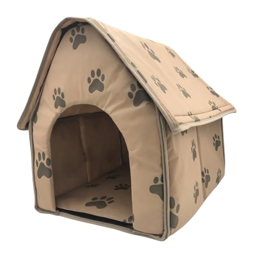 HANABASS Faltbares Haustierzelthaus für Hunde Tragbares Hundebett für Schlafzimmer Couch und Reisen Atmungsaktives Gemütlich und Warm HANABASS Faltbares Haustierzelthaus für Hunde Tragbares Hundebett für Schlafzimmer Couch und Reisen Atmungsaktives Gemütlich und Warm von HANABASS
