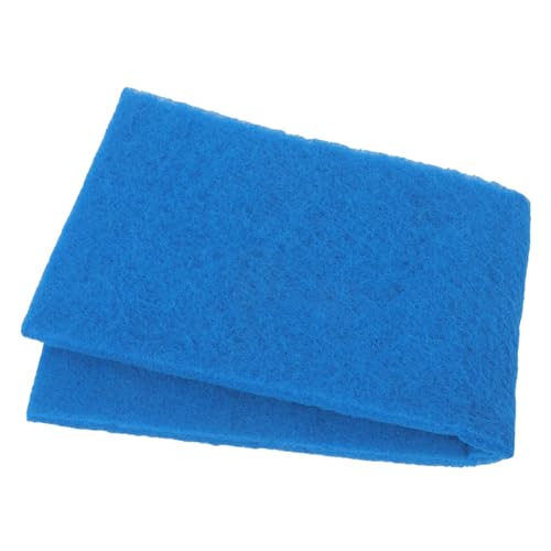 HANABASS Filterwatte Für Aquarien Aquarienfilter Aquariumbeleuchtung Für Aquarien Teich Filter Für Wasserbrunnen Lazy Spa-Filter Für Tank Filtermatte Für Aquarien Schwamm Blue von HANABASS