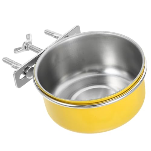 HANABASS Futter Und Wassernapf Für Vogelkäfige Langlebig Und Rostfrei Für Fütterung Von Wellensittichen Und Anderen Vögeln von HANABASS