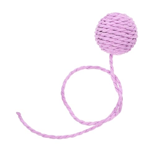 HANABASS Interaktives Katzenspielzeug Für Hauskatzen Katzen-kratzspielzeug Mit Hüpfseil Aus Sisal HANABASS Interaktives Katzenspielzeug Für Hauskatzen Katzen-kratzspielzeug Mit Hüpfseil Aus Sisal von HANABASS