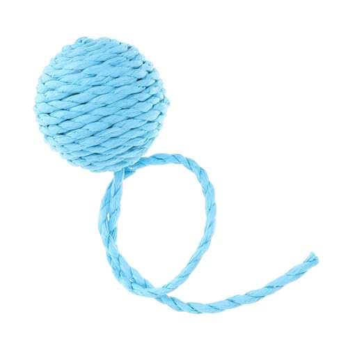 HANABASS Fuzzy-bälle Für Katzen Kätzchen Kratzspielzeug Crinkle Cat Toy Katze Hanging Toy Katze Sisalkugeln Interaktives Katzenspielzeug Sisalbälle Für Katzen Sky-Blue Papier HANABASS Fuzzy-bälle Für Katzen Kätzchen Kratzspielzeug Crinkle Cat Toy Katze Hanging Toy Katze Sisalkugeln Interaktives Katzenspielzeug Sisalbälle Für Katzen Sky-Blue Papier von HANABASS