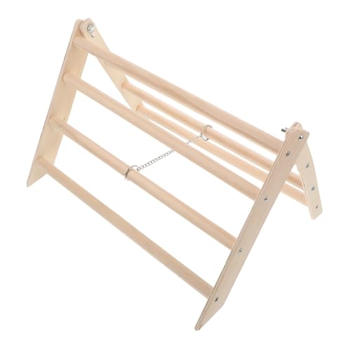HANABASS Geflügel Barch Rack Hähnchenständer aus Holz Sitzstangenspielzeug hühnerständer aus Holz Hühnerbarsch für Stall Küken Barsch Kükenbarsch Eisen Beige HANABASS Geflügel Barch Rack Hähnchenständer aus Holz Sitzstangenspielzeug hühnerständer aus Holz Hühnerbarsch für Stall Küken Barsch Kükenbarsch Eisen Beige von HANABASS