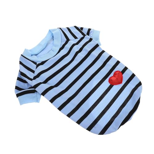 HANABASS Modisches Hunde-t-Shirt Dekoratives Haustier-Sweatshirt Atmungsaktive Hundekleidung Haustierkleidung Für Warme Tage HANABASS Modisches Hunde-t-Shirt Dekoratives Haustier-Sweatshirt Atmungsaktive Hundekleidung Haustierkleidung Für Warme Tage von HANABASS