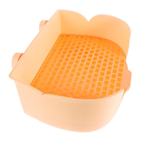 HANABASS Große Kaninchentoilette: Töpfchentrainer Für Kaninchen, Töpfchentraining Für Kaninchen, Für Kleintiere, Meerschweinchen, Frettchen, Chinchilla, Kunststoff-haustierpfanne HANABASS Große Kaninchentoilette: Töpfchentrainer Für Kaninchen, Töpfchentraining Für Kaninchen, Für Kleintiere, Meerschweinchen, Frettchen, Chinchilla, Kunststoff-haustierpfanne von HANABASS
