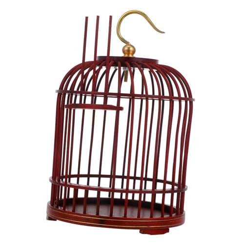 HANABASS Hängender Vogelkäfig aus Holz und Geräumiger Sicherer Käfig mit Kuppeldach Dekorativer Käfig für Kleine Haustiere Wie Vögel Kleintiere und Ratten Vielseitig Einsetzbar HANABASS Hängender Vogelkäfig aus Holz und Geräumiger Sicherer Käfig mit Kuppeldach Dekorativer Käfig für Kleine Haustiere Wie Vögel Kleintiere und Ratten Vielseitig Einsetzbar von HANABASS