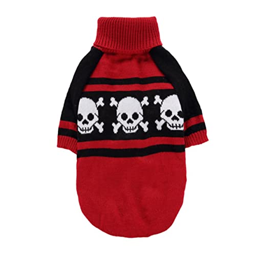 HANABASS Halloween Haustier Kostüm Hundekostüm mit Leichter Cosplay Pullover für Hunde und Katzen Party Kleidung Geeignet für Mittelgroße bis Große Hunde Festliche Tierbekleidung von HANABASS