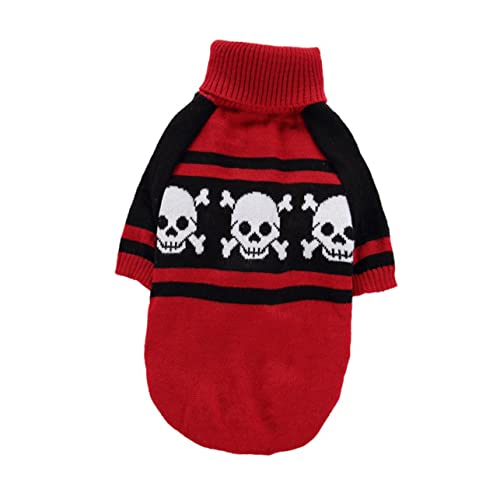 HANABASS Halloween Haustier Pullover mit Lustiges Hundekostüm für Party Kreatives Halloween Outfit für Katzen und Hunde Geeignet für Große Hunde XL Festliche Tierbekleidung von HANABASS