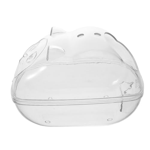 HANABASS Hamster Badewanne Hamsterbett Futternapf Für Hamster Sandbadbehälter Für Hamster Badezubehör Für Tiere Chinchilla-badehaus Hamsterzubehör Hamsterbad Transparent Pp HANABASS Hamster Badewanne Hamsterbett Futternapf Für Hamster Sandbadbehälter Für Hamster Badezubehör Für Tiere Chinchilla-badehaus Hamsterzubehör Hamsterbad Transparent Pp von HANABASS