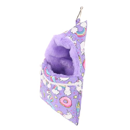 HANABASS Hamster Baumwollnest Haustierbett Luftmatratzenpumpe Kleintierhängematte Träger hamsterbett Meerschweinchen-Hängematte Frettchen Bett wasserdichtes Canvas-Gewebe Violett HANABASS Hamster Baumwollnest Haustierbett Luftmatratzenpumpe Kleintierhängematte Träger hamsterbett Meerschweinchen-Hängematte Frettchen Bett wasserdichtes Canvas-Gewebe Violett von HANABASS