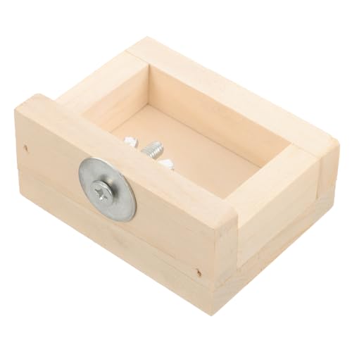 HANABASS Hamster Futternapf aus Holz Kleiner Futter und Wassernapf für Kleintiere Langlebig und Benutzerfreundlich für Hamster Meerschweinchen und Nagetiere HANABASS Hamster Futternapf aus Holz Kleiner Futter und Wassernapf für Kleintiere Langlebig und Benutzerfreundlich für Hamster Meerschweinchen und Nagetiere von HANABASS