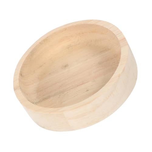 HANABASS Hamster Futterschale aus Holz Handgefertigter Futterbehälter Kleiner für Meerschweinchen und Kleintiere zu Reinigen für Haustiere HANABASS Hamster Futterschale aus Holz Handgefertigter Futterbehälter Kleiner für Meerschweinchen und Kleintiere zu Reinigen für Haustiere von HANABASS