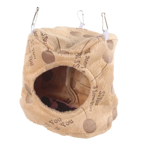 HANABASS Hamster Hängematte Meerschweinchen Kleines Chinchilla Babybett Für Den Innenbereich Hausbettwäsche Hamster Zubehör Meerschweinchen Zubehör Haustierbetten Breaker Plüsch von HANABASS