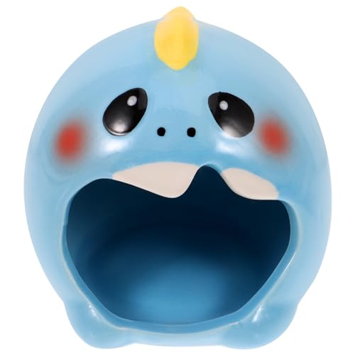 HANABASS Hamster Keramik Haus Mit Pinguinmuster Für Kleine Haustiere Zum Spielen Und Schlafen Langlebig Und Sicher HANABASS Hamster Keramik Haus Mit Pinguinmuster Für Kleine Haustiere Zum Spielen Und Schlafen Langlebig Und Sicher von HANABASS