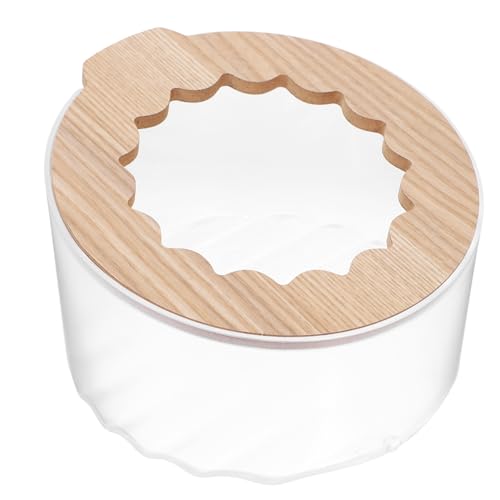 HANABASS Hamster Sandbad Box mit Glatten Kanten Vielseitig für Hamster Chinchilla und Meerschweinchen Transparentes Kleines Haustier Badezimmer für Sauberes Sandbaden Pflegeleicht und von HANABASS
