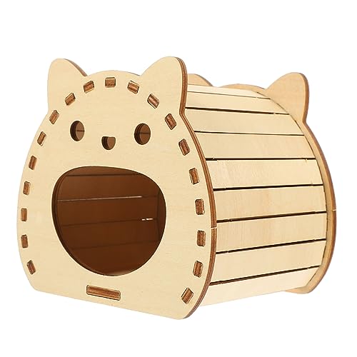HANABASS Hamsternest Tier Hamsterhäuser Und Verstecke Für Den Innenbereich Hamster Meerschweinchen Versteck Meerschweinchen Tunnel Hamsterspielzeug Verstecke Haustier Schlafhaus von HANABASS