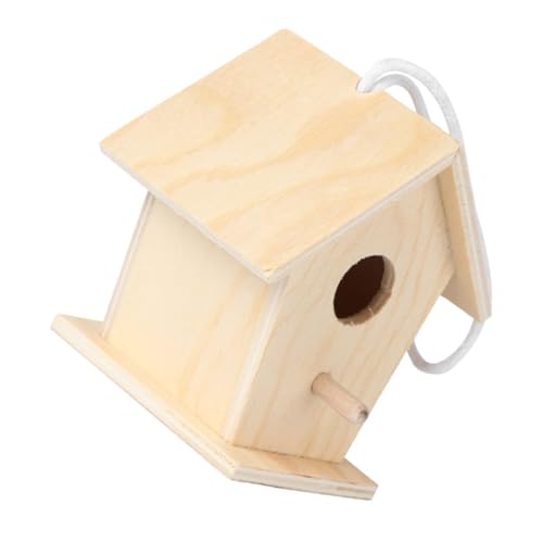 HANABASS Vogelhaus-bausatz Aus Holz Für Draußen Vogelnest-Spielzeug Graffiti-bemalbar Für Kinder HANABASS Vogelhaus-bausatz Aus Holz Für Draußen Vogelnest-Spielzeug Graffiti-bemalbar Für Kinder von HANABASS