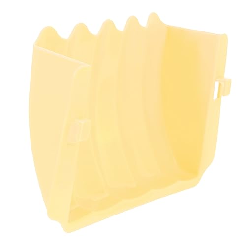 HANABASS Hasengrasständer Chinchilla-Schüssel für den Haushalt Kaninchenfutter Käfige für Kleintiere Tierkäfig Hasen Heuraufe Heuhalter für Hasen Guinea-Futternapf Container Plastik Yellow HANABASS Hasengrasständer Chinchilla-Schüssel für den Haushalt Kaninchenfutter Käfige für Kleintiere Tierkäfig Hasen Heuraufe Heuhalter für Hasen Guinea-Futternapf Container Plastik Yellow von HANABASS