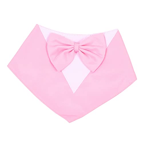 HANABASS Haustier Geburtstagskette Warme Hunde Geburtstagskostüm Party Hundehalsband Große Hunde Schleife Welpe Hundegeburtstag Bandana Halsband Verkleidung Chihuahua Kleine von HANABASS