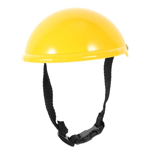 HANABASS Haustier Hut Hund Schutzhelm Dackelkleidung Haustier-Sonnenhut Hund Haustier Strohhut Hunde-geburtstagshut Outdoor-hundehelm Haustier-hundemütze Hunde-Hoodie Kappe Plastik Yellow HANABASS Haustier Hut Hund Schutzhelm Dackelkleidung Haustier-Sonnenhut Hund Haustier Strohhut Hunde-geburtstagshut Outdoor-hundehelm Haustier-hundemütze Hunde-Hoodie Kappe Plastik Yellow von HANABASS