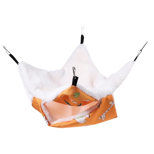 HANABASS Hängende Chinchilla-hängematte Aus Baumwolle Versteck für Meerschweinchen Bett für Haustiere HANABASS Hängende Chinchilla-hängematte Aus Baumwolle Versteck für Meerschweinchen Bett für Haustiere von HANABASS