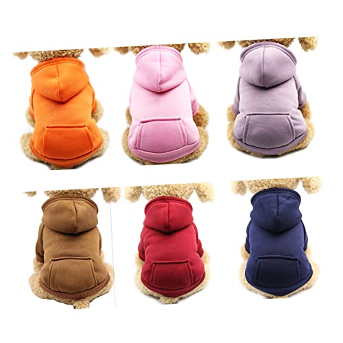 HANABASS Haustier Wintermantel XXL Warmes Hundekostüm Fleece Pullover Weicher Hundepullover für Herbst und Kalte Tage Atmungsaktives Bequemes Haustier Warmkleid für Kleine und Große Hunde von HANABASS