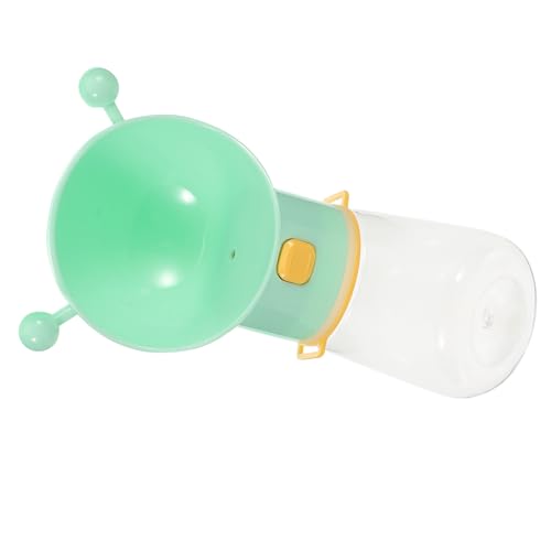 HANABASS Haustier tragbarer Wasserbecher Hund wasserflasche Wasserspender für Katzen Trinkbecher für Haustiere Hund Wasserbecher tragbare Haustierwasserflasche Hundegingzubehör PVC Hellgrün HANABASS Haustier tragbarer Wasserbecher Hund wasserflasche Wasserspender für Katzen Trinkbecher für Haustiere Hund Wasserbecher tragbare Haustierwasserflasche Hundegingzubehör PVC Hellgrün von HANABASS