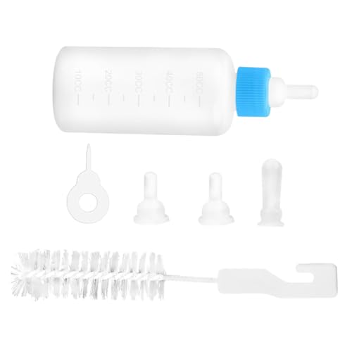 HANABASS Haustierflasche Fütterungswerkzeug Für Kleintiere Hundebabyflasche Kätzchen Nuckelflasche Welpen Nipple Feeder Haustier Nuckelflaschen Katzenmilch Feeder Kleintier von HANABASS
