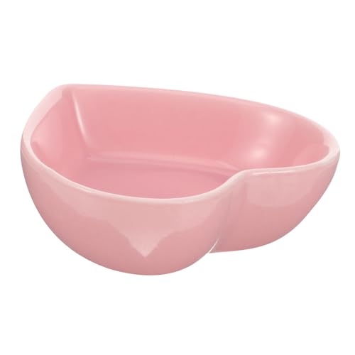 HANABASS Haustiernapf Futternapf für Kleintiere Katzennäpfe Vorspeisenteller Trinken Spender hamsterzubehör Hamster zubehör wasserschalen Wassernapf für Hamster Rattenschüssel Keramik Rosa HANABASS Haustiernapf Futternapf für Kleintiere Katzennäpfe Vorspeisenteller Trinken Spender hamsterzubehör Hamster zubehör wasserschalen Wassernapf für Hamster Rattenschüssel Keramik Rosa von HANABASS