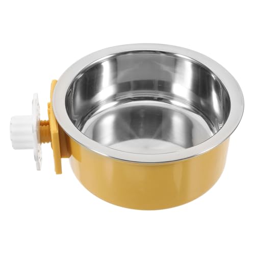 HANABASS Edelstahlschüssel Zum Aufhängen Für Hundekäfig Und Zwinger Abnehmbarer Futternapf Und Wasserbecher Für Kleine Haustiere Kaninchen-futternapf Und Hundebox-wasserflasche HANABASS Edelstahlschüssel Zum Aufhängen Für Hundekäfig Und Zwinger Abnehmbarer Futternapf Und Wasserbecher Für Kleine Haustiere Kaninchen-futternapf Und Hundebox-wasserflasche von HANABASS